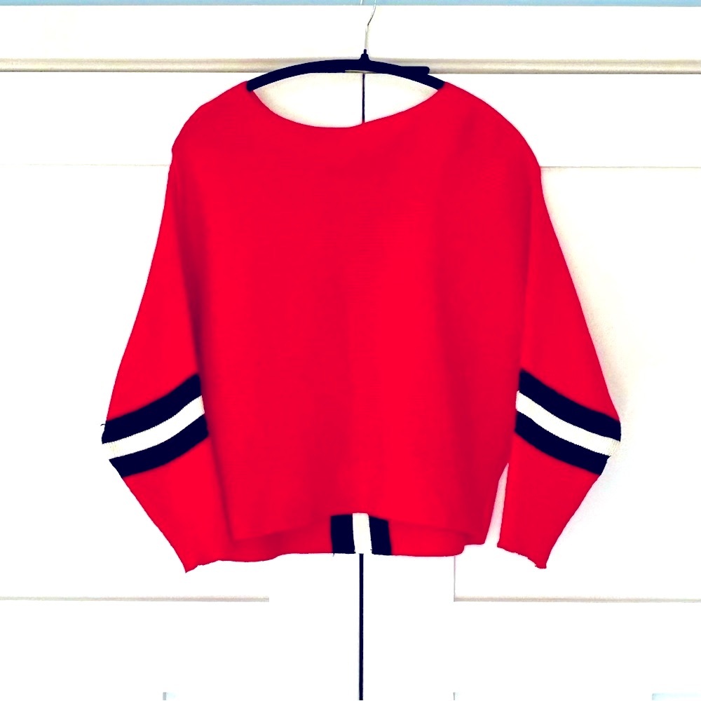 296. Cropped Ribbed sweater - Picture 2 of 5